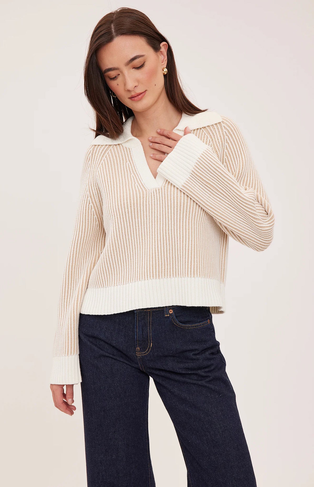 XANDER V-NECK SWEATER