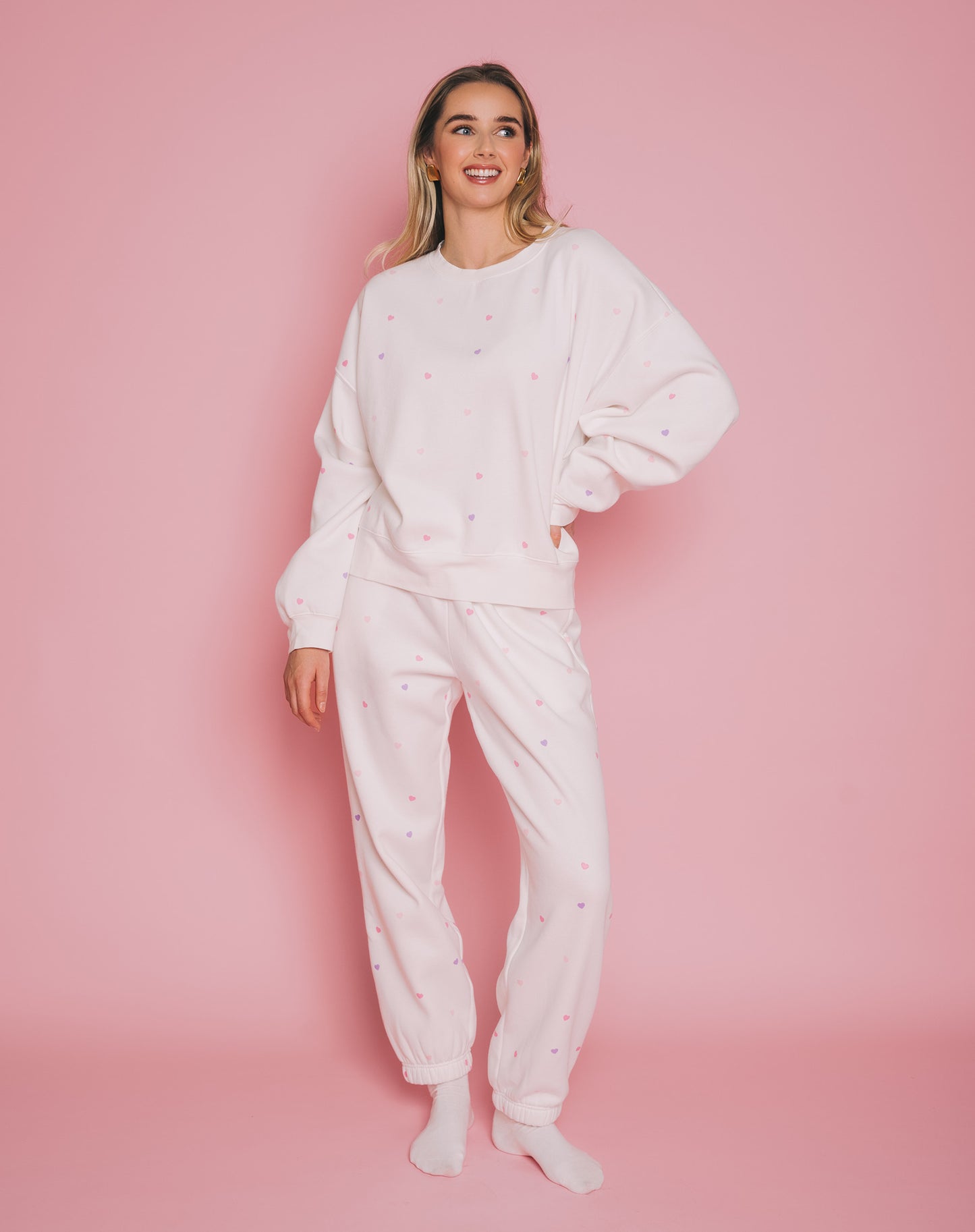 TINY HEART - Oversized Jogger