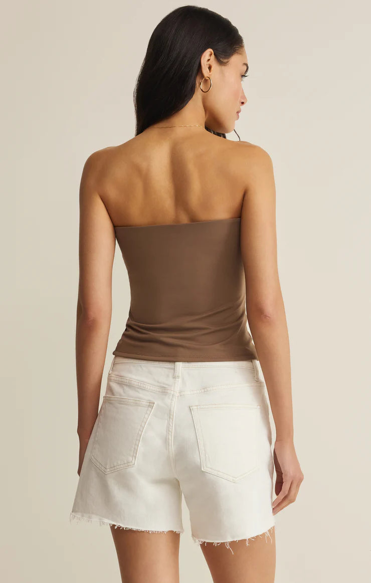 EMERA TUBE TOP IN PALO SANTO