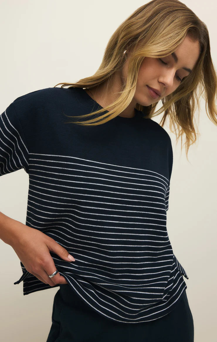 HARBOR - Striped T-Shirt