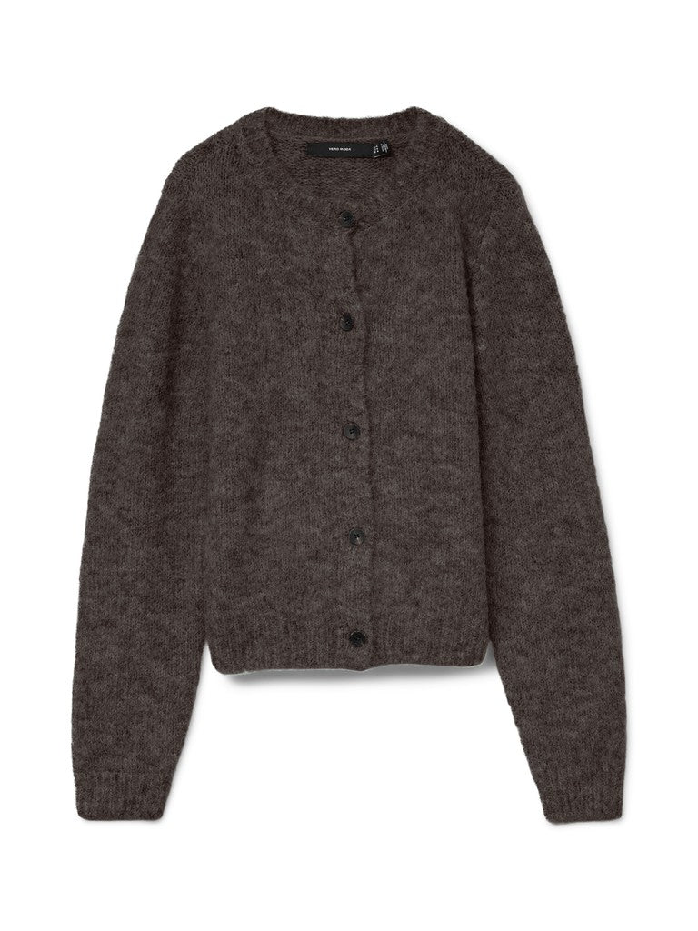 NOVAH O-NECK BUTTON CARDI
