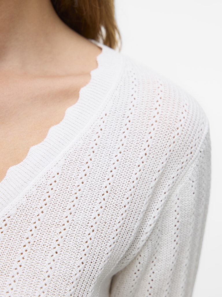 LUXLIGHT - Pointelle Cardigan