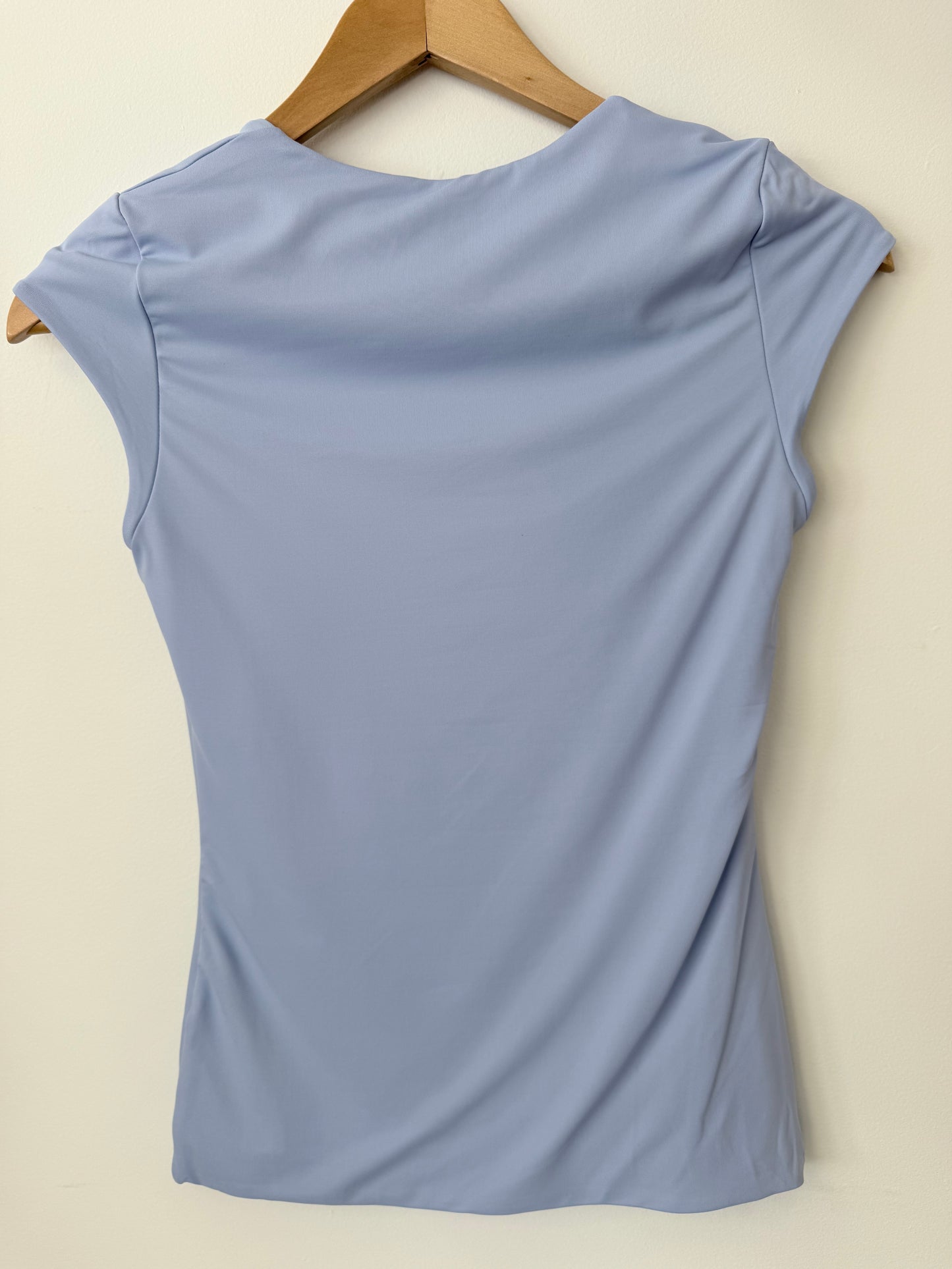 TIARA Cap Sleeve Tee - Perri Blue
