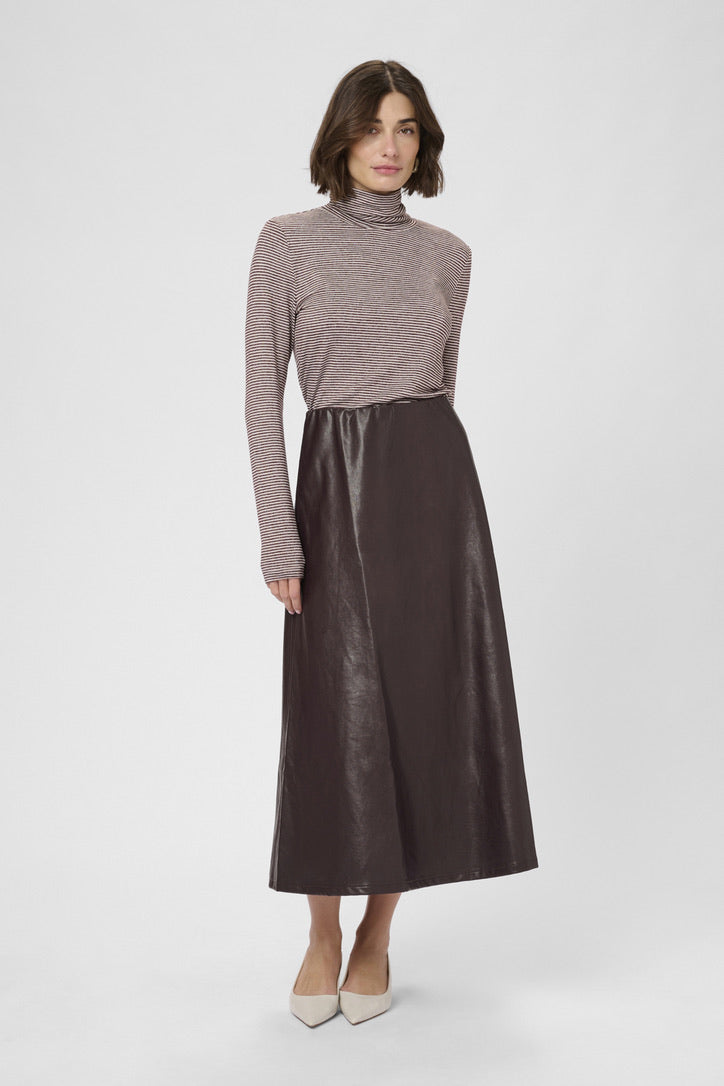 LILLI LEATHER SKIRT