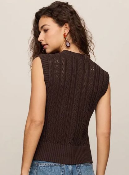 CABOT CROCHET VEST