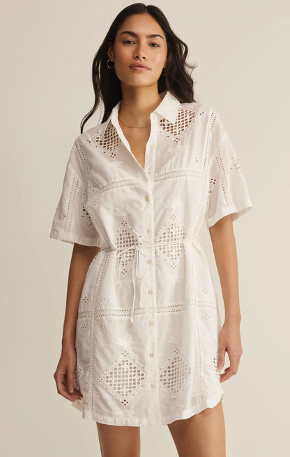 ANNABELLE EYELET DRESS