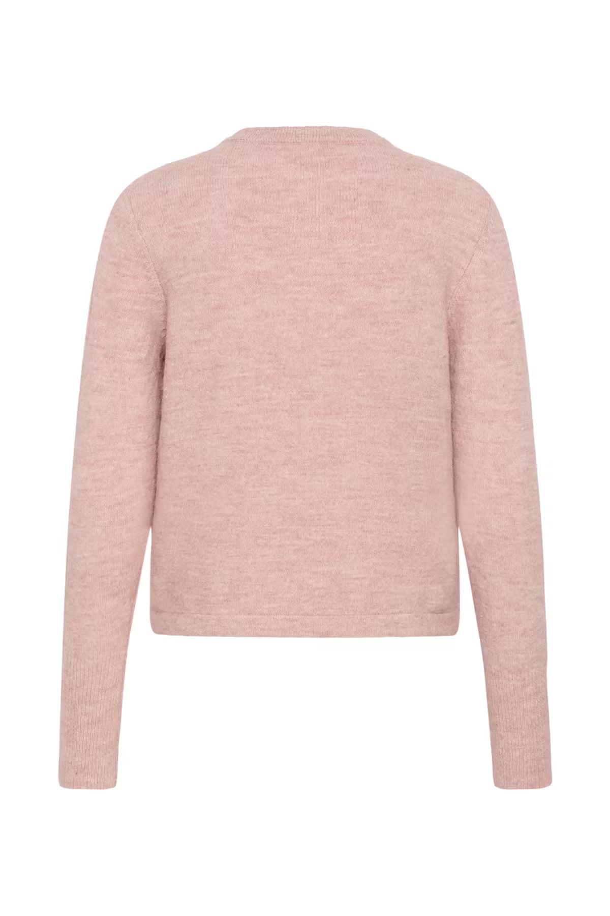 ANIEL KNIT CARDIGAN IN PALE MAUVE