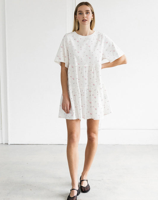 FLORAL TIERD DRESS