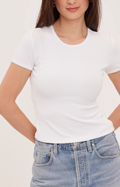 DAYNA T-SHIRT IN WHITE