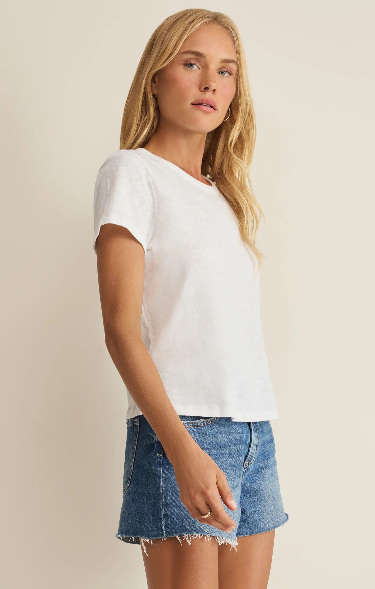 JUNIE SLUB TEE