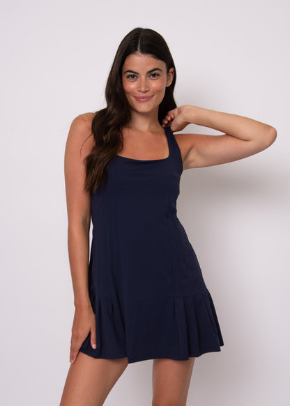 MAVIS SPORTS DRESS IN NAVY