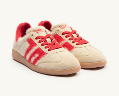 CLOUD MOHAIR CREAM RED 70