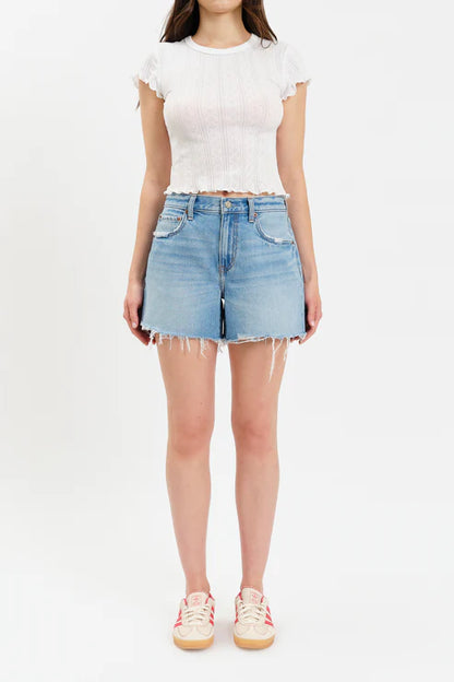CROSSROADS - Mid Rise Loose Short in Pulse