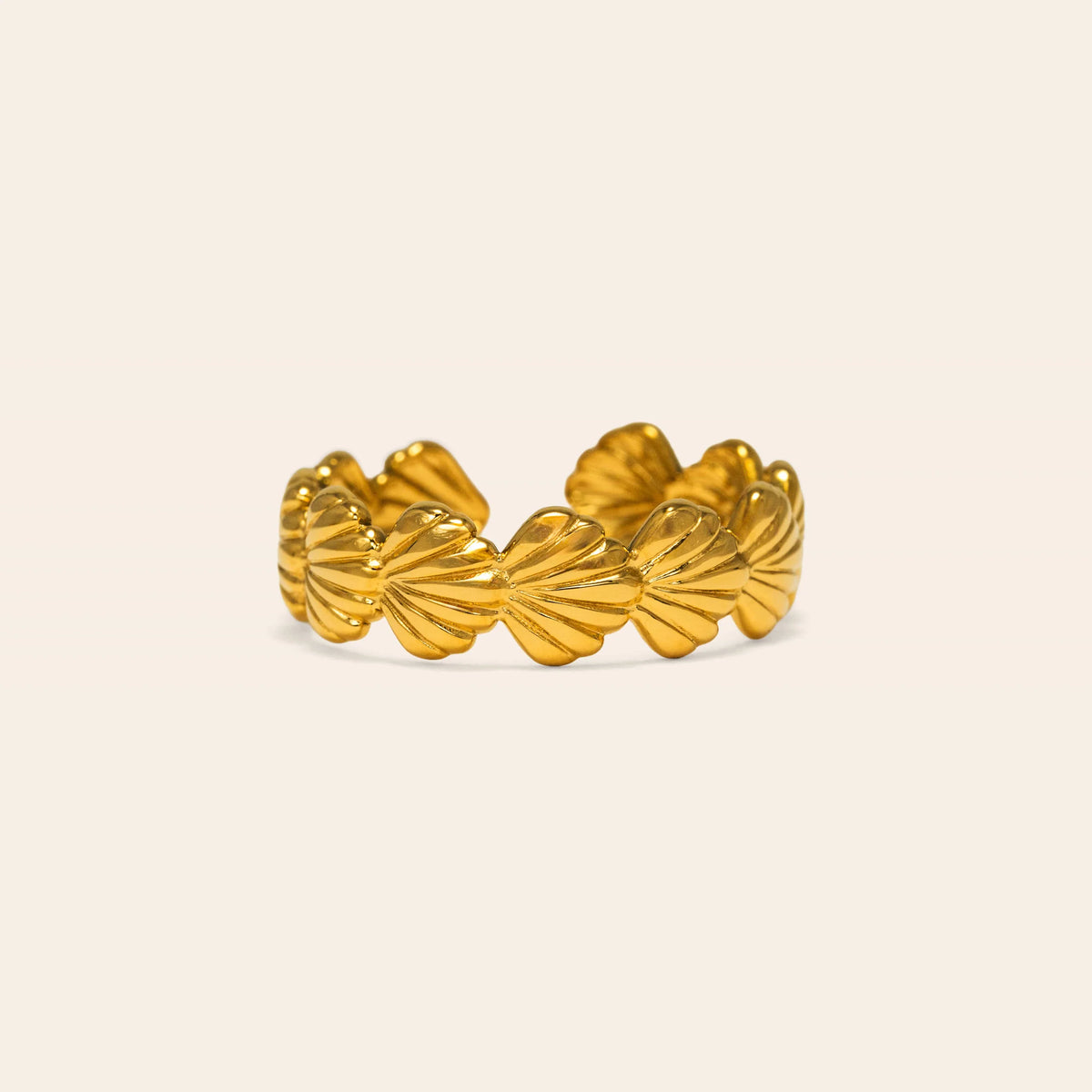 Shell Open Ring