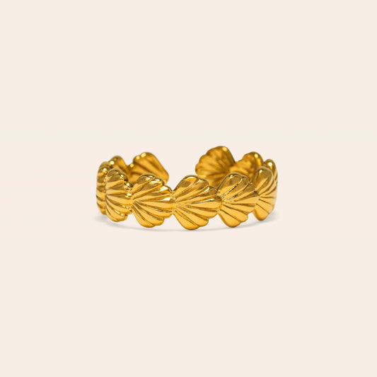 Shell Open Ring