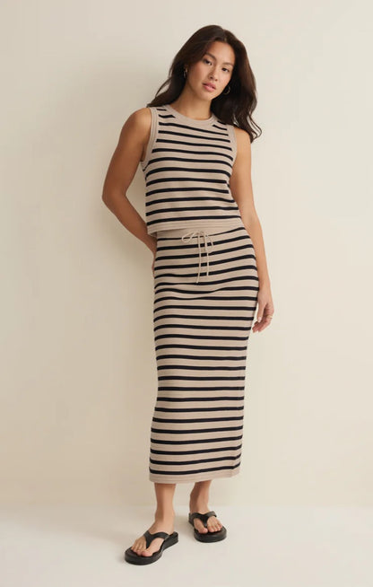 EMORI - Striped Skirt