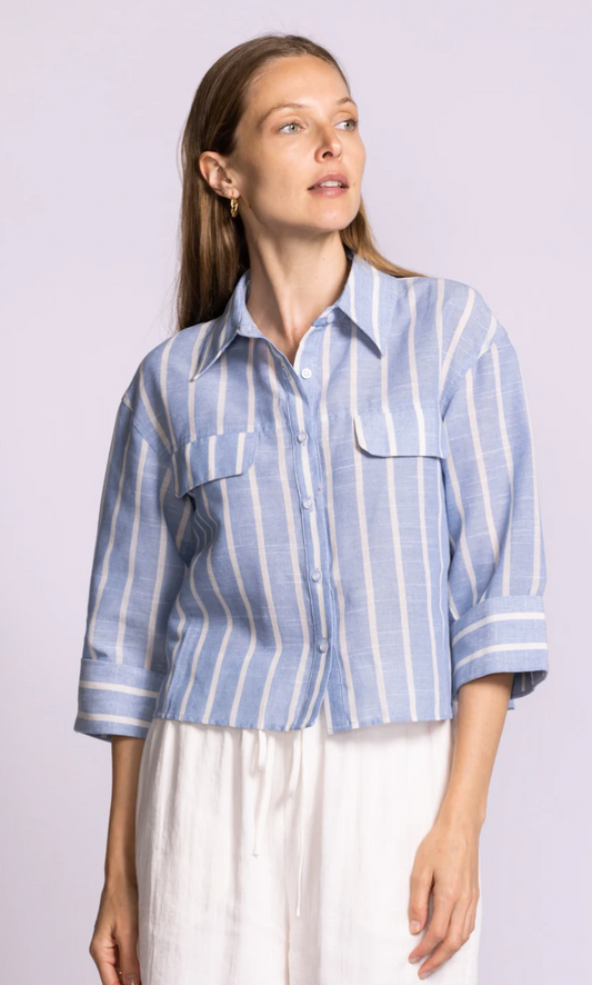 LISA BUTTON UP
