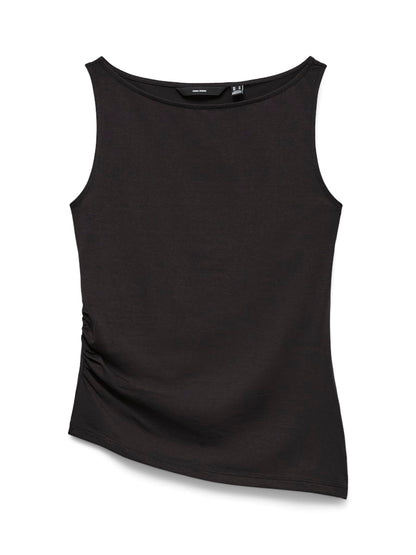 KIRA BOATNECK TOP IN BLACK