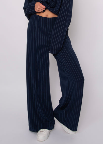 PHOEBE STIPED SOFT KNIT PANTS