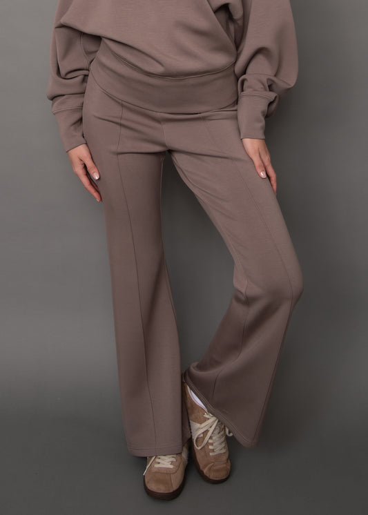 FLAMME SOFT KNIT FLARE PANT