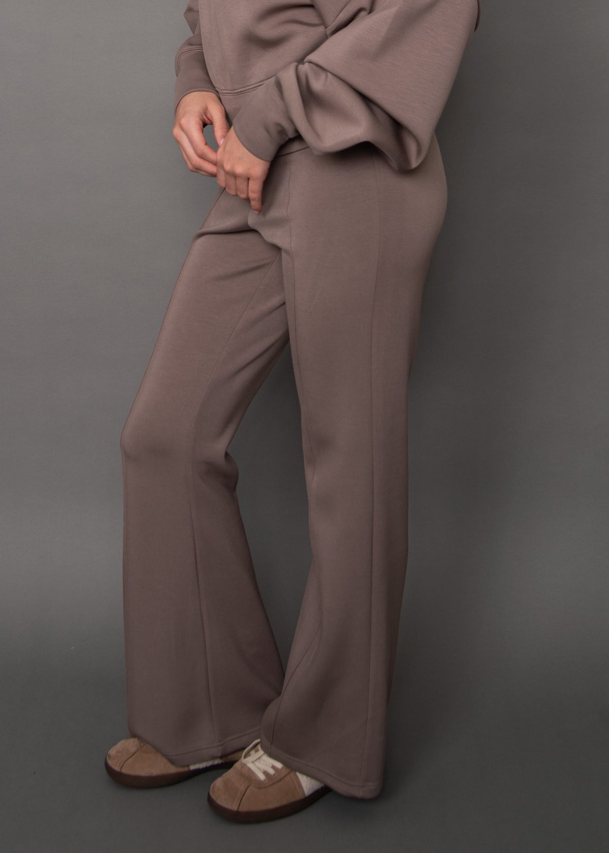 FLAMME SOFT KNIT FLARE PANT