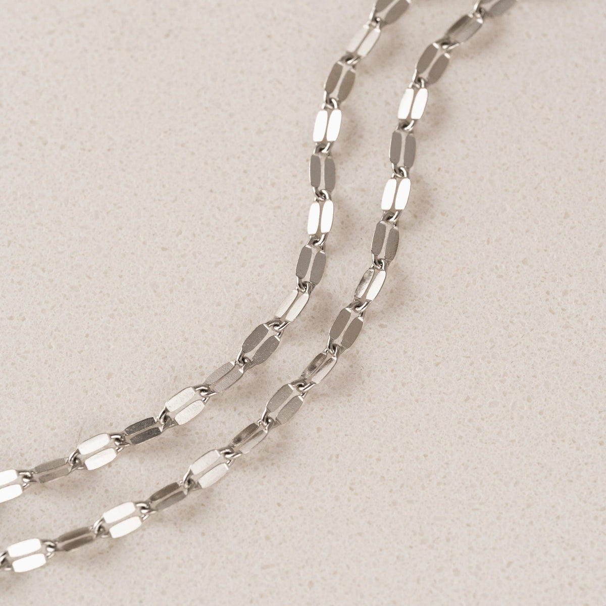 RAY LAYERED BRACELET - SILVER