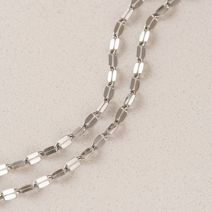 RAY LAYERED BRACELET - SILVER