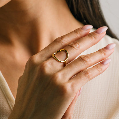 Lato Circle Ring