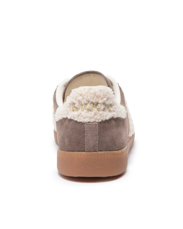 CLOUD BEIGE FUR CHESTNUT SUEDE