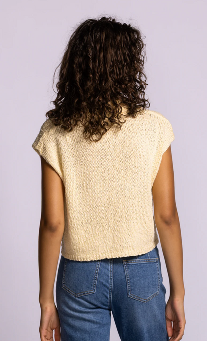BOCA TOP IN YELLOW