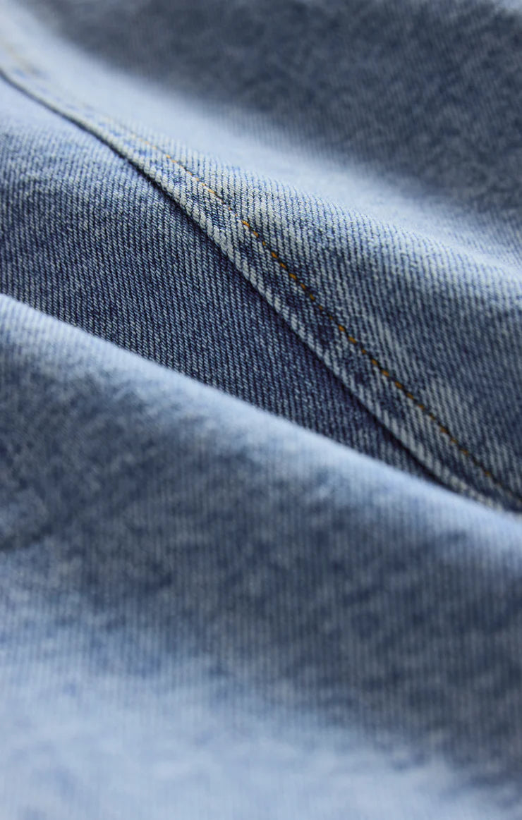 JOLIE DENIM MINI DRESS