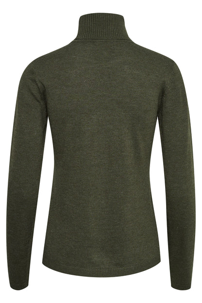 ANNEMARIE Rollneck Top - Olive