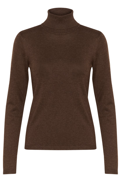 ANNEMARIE Rollneck Top - Brown