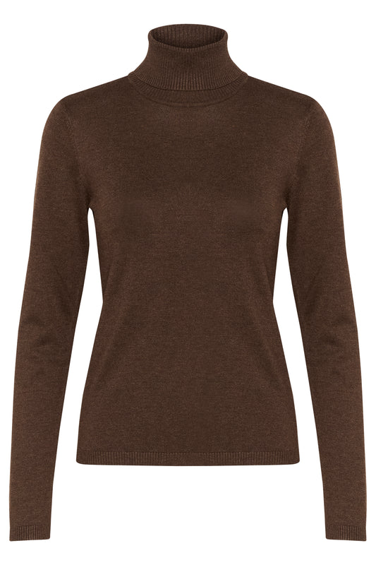 ANNEMARIE Rollneck Top - Brown