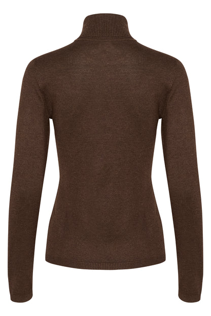 ANNEMARIE Rollneck Top - Brown