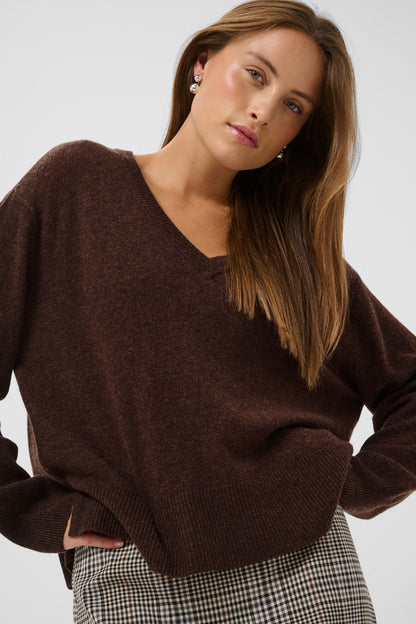 BETHINIA V NECK PULLOVER