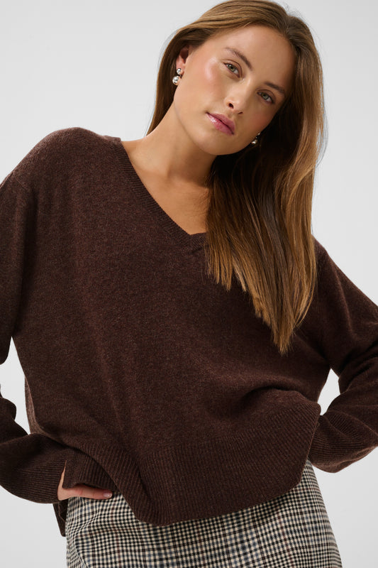 BETHINIA V NECK PULLOVER