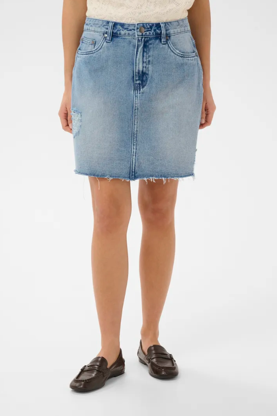JUTEA JEAN SKIRT