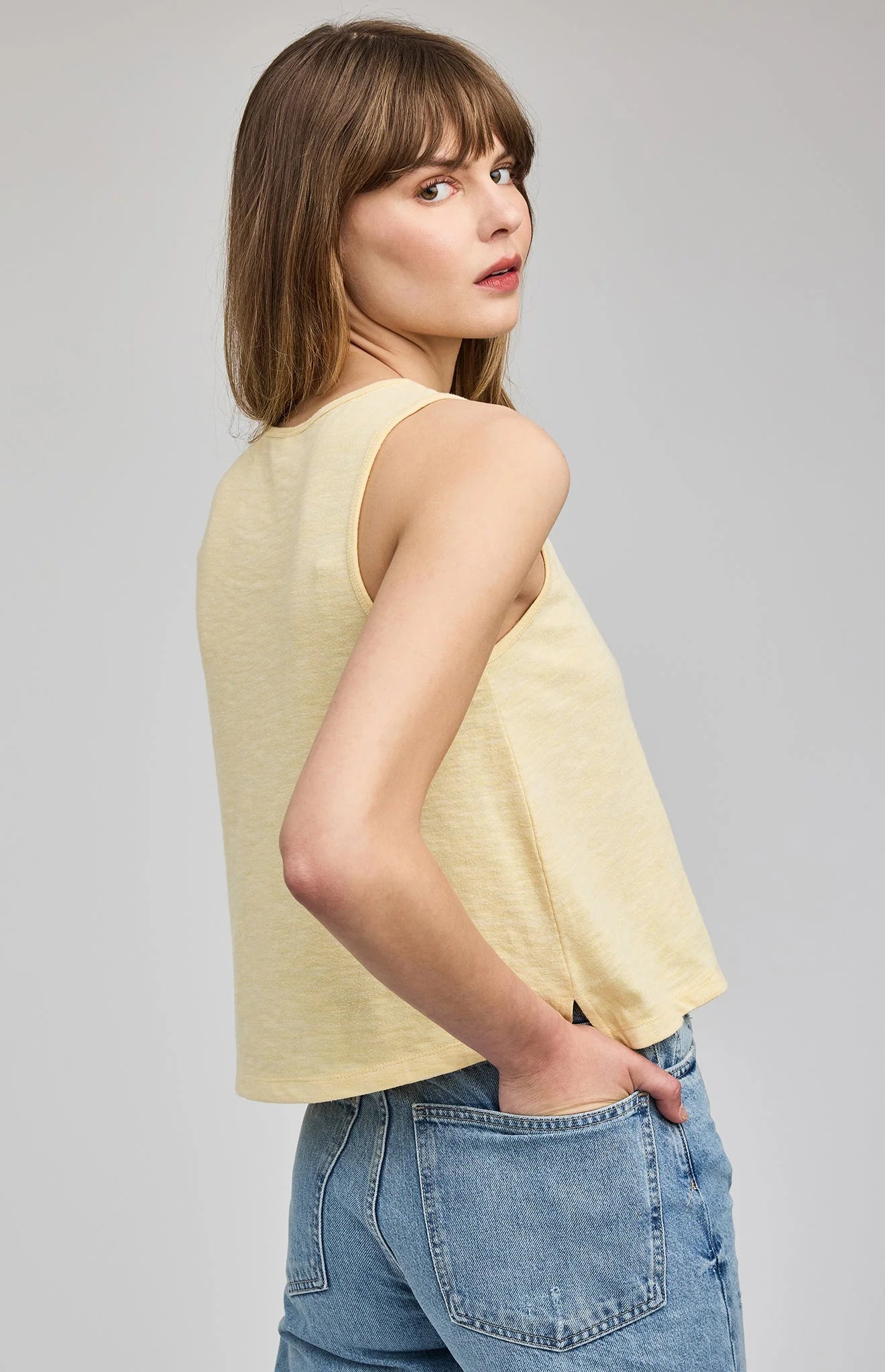 LUMI Tank Top Cornsilk