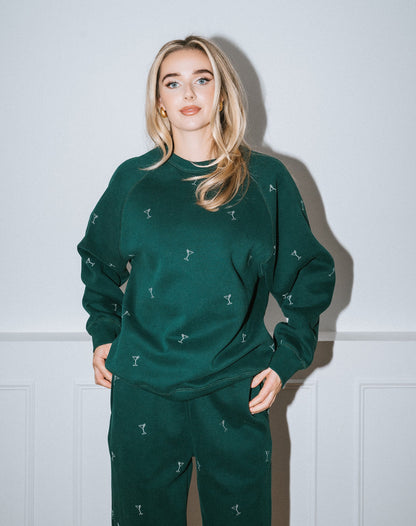 All Over Martini Oversized Jogger