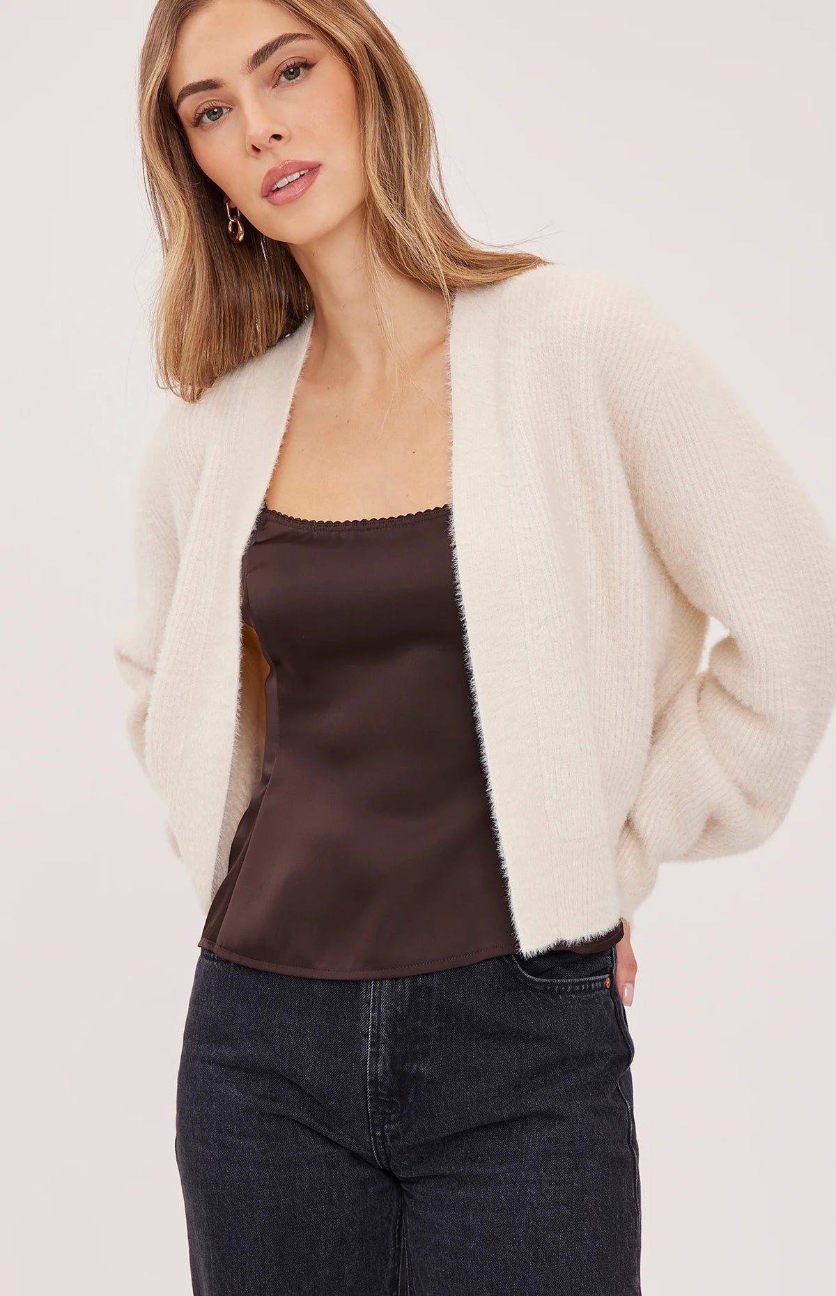 THEODORA CARDIGAN IN CREAM
