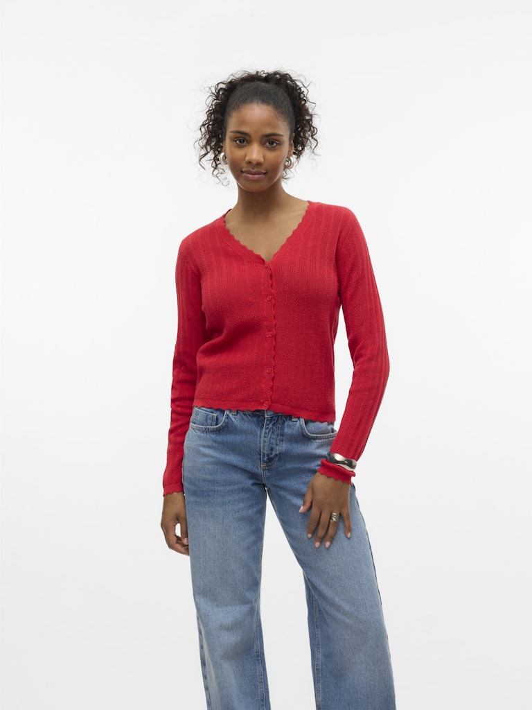 LUXLIGHT - Pointelle Cardigan