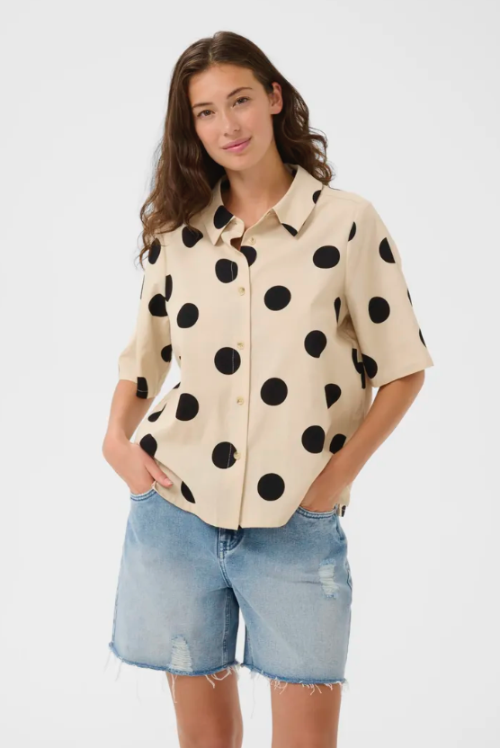 TIKA BUTTON UP T-SHIRT