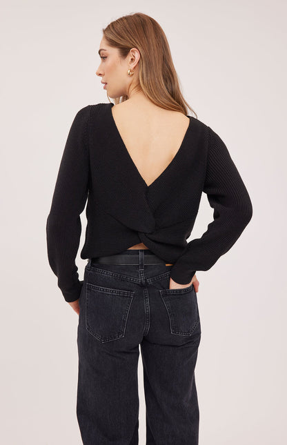 RAMONA SWEATER IN BLACK