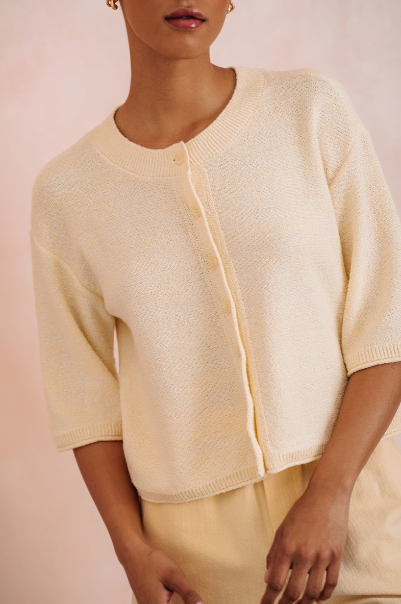 GENEVIEVE - Top Corn Silk