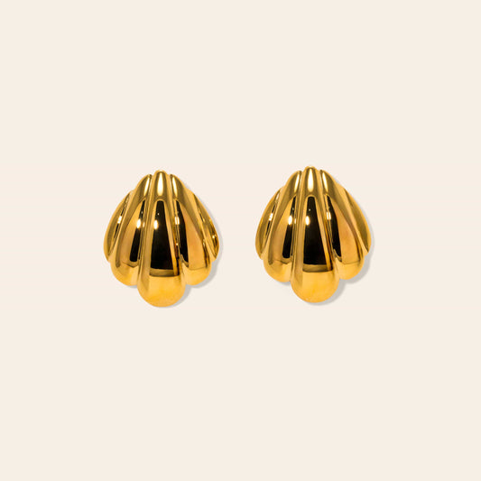 SHELL POST EARRINGS