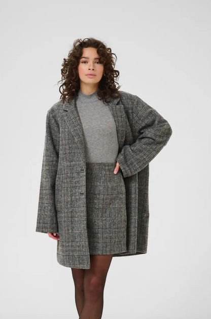 VIVIAN - Checkered Jacket