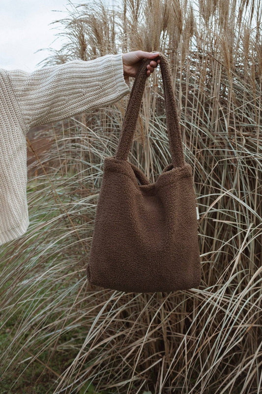 Teddy tote bag: Olive