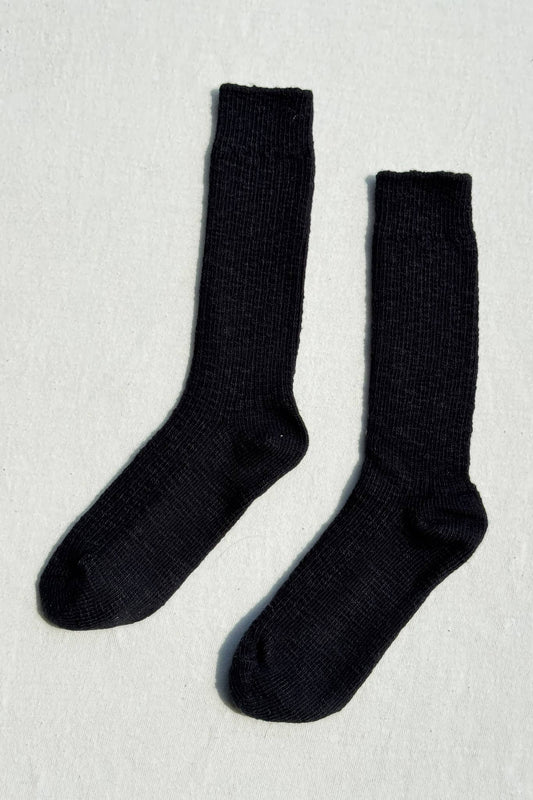 COTTAGE SOCKS: Black