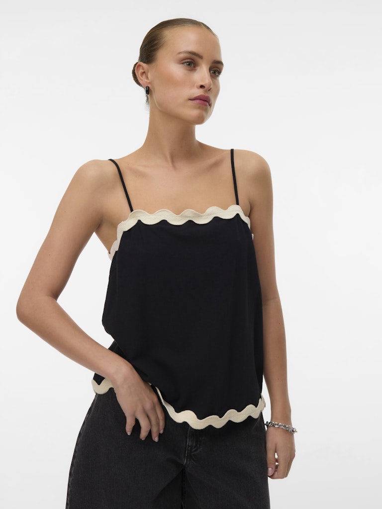 JENNA TANK TOP IN BLACK